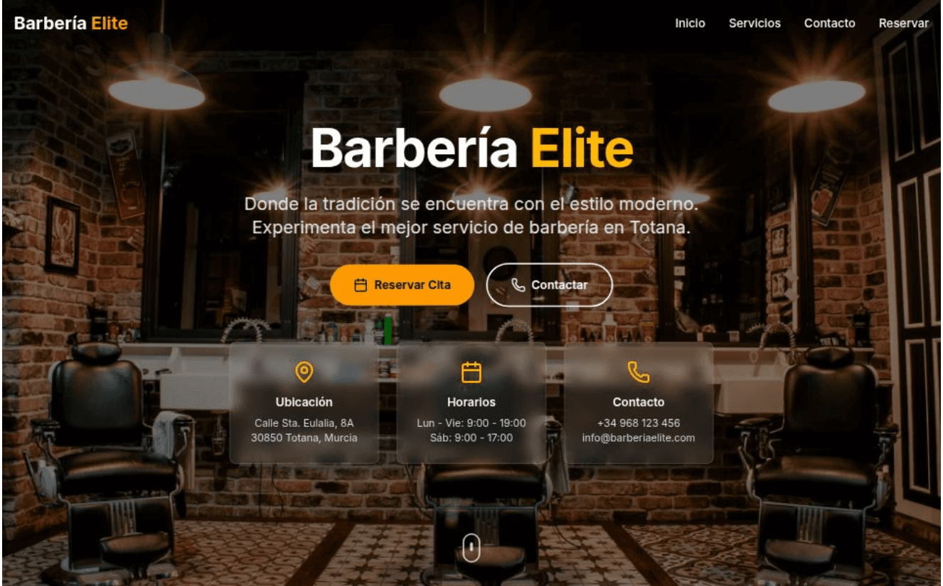 Peluquería Booking Platform - Multi-salon booking system